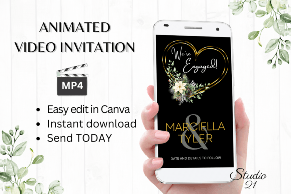 Announce Your Holiday Engagement with Style
