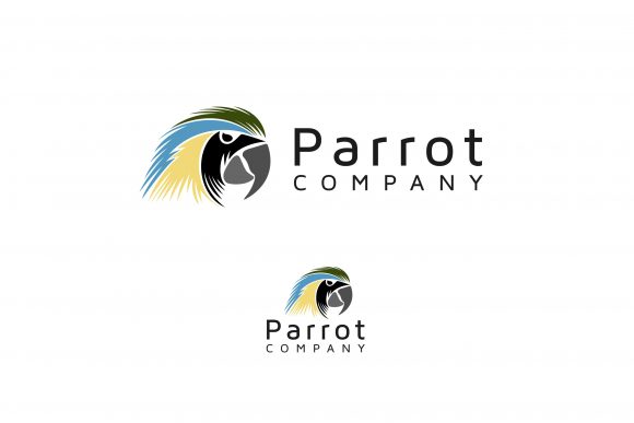 Bring Your Brand to Life with This Bird Macaw Parrot Logo Design
