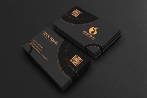 Premium Dark Business Card 2023: A Designer's First Look