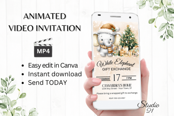 White Elephant Gift Exchange Invitation: A Designer’s Guide
